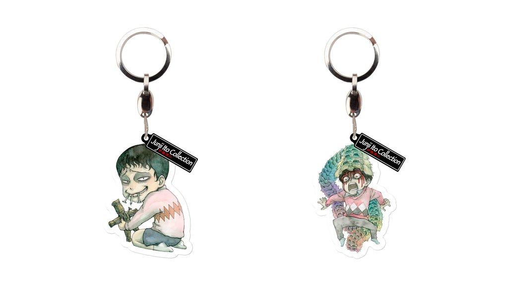 ABYstyle Junji Ito Collection Souichi Acrylic Keychain Twin Pack Horror Anime