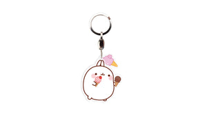 ABYstyle Molang Cupcake and Music Acylic Keychain Twin Pack