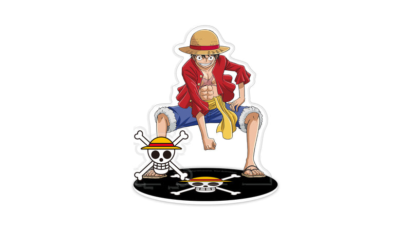 ABYstyle One Piece Anime Monkey D. Luffy and Portgas D. Ace Acrylic Figure