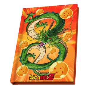 ABYstyle Dragon Ball Z Gift Set Includes 10 Oz. Kame Symbol Mug, Hardcover Shenron Notebook & 4 Star Dragon Ball Keychain