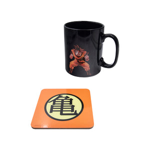 ABYstyle Dragon Ball Z  Gift Set Goku Heat Change Mug and Coaster