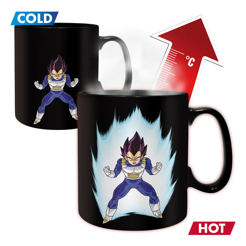 ABYstyle Dragon Ball Z Vegeta Gift Set Heat Change Mug and Coaster