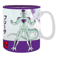 ABYstyle Dragon Ball Z Goku vs Frieza Gift Set Ceramic Mug 16 Fl Oz and Coaster