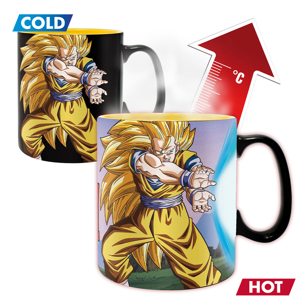 ABYstyle Dragon Ball Z Kamehameha Gift Set Heat Change Mug and Coaster