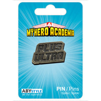 ABYstyle My Hero Academia Plus Ultra Metal Pin 0.78" x 1.18"