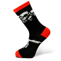 ABYstyle Death Note Ryuk Socks Black and Red One Size One Pair Polyester