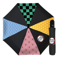 ABYstyle Demon Slayer: Kimetsu No Yaiba Slayers Semi-Automatic Portable Folding Umbrella