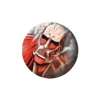 Attack on Titan Chibi Badge Pack 6 Pcs