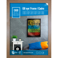 GB Eye Oak Wooden Picture Poster Frame 20.5" x 15" Vertical and Horizontal