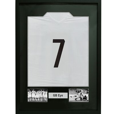 GB Eye Sports Shirt Collector Black Wooden Blank Frame 60x80 cm