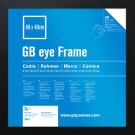 GB Eye Black Wooden Blank Picture Frame 40x40 cm