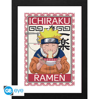 GB Eye Naruto Shippuden Ichiraku Ramen Framed Print 12"x16"