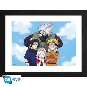 GB Eye Naruto Shippuden Framed Print Photo Team 7 12"x16"