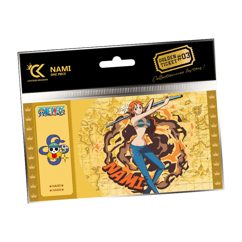 ABYstyle Cartoon Kingdom One Piece Nami Golden Ticket