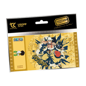 ABYstyle Cartoon Kingdom One Piece Usopp Golden Ticket