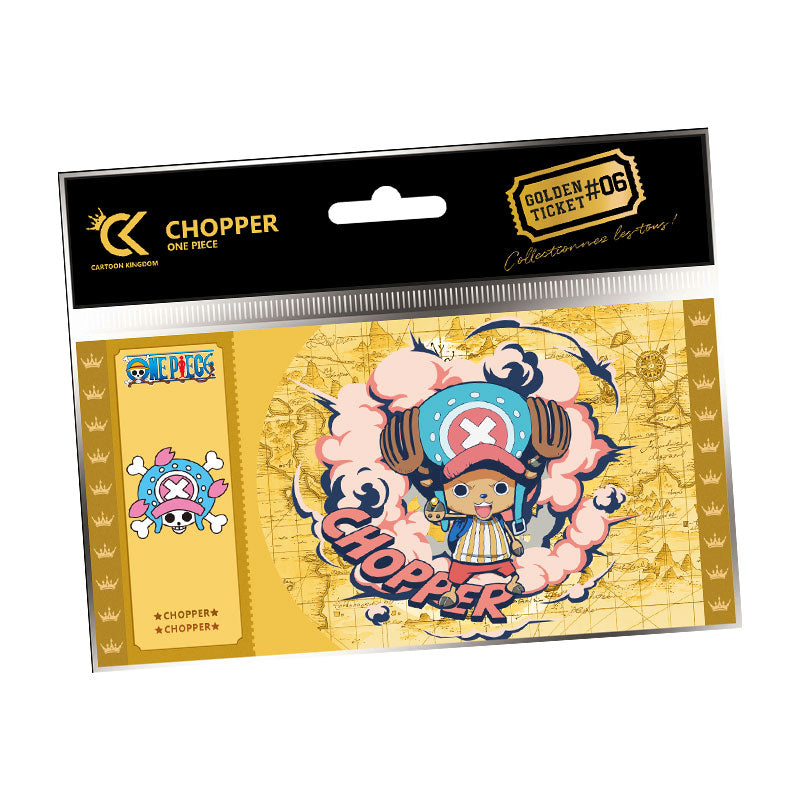 ABYstyle Cartoon Kingdom One Piece Chopper Golden Ticket