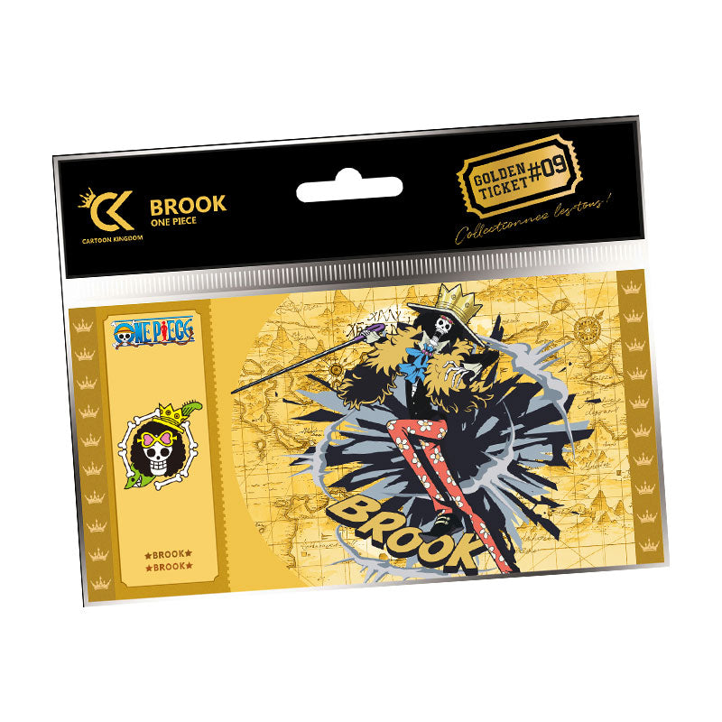 ABYstyle Cartoon Kingdom One Piece Brook Golden Ticket