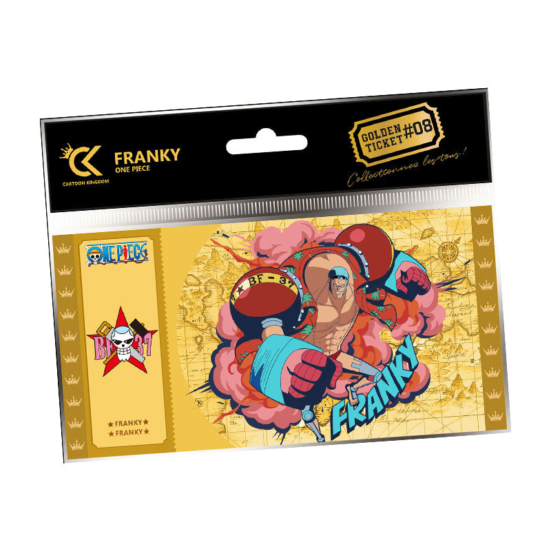 ABYstyle Cartoon Kingdom One Piece Francky Golden Ticket