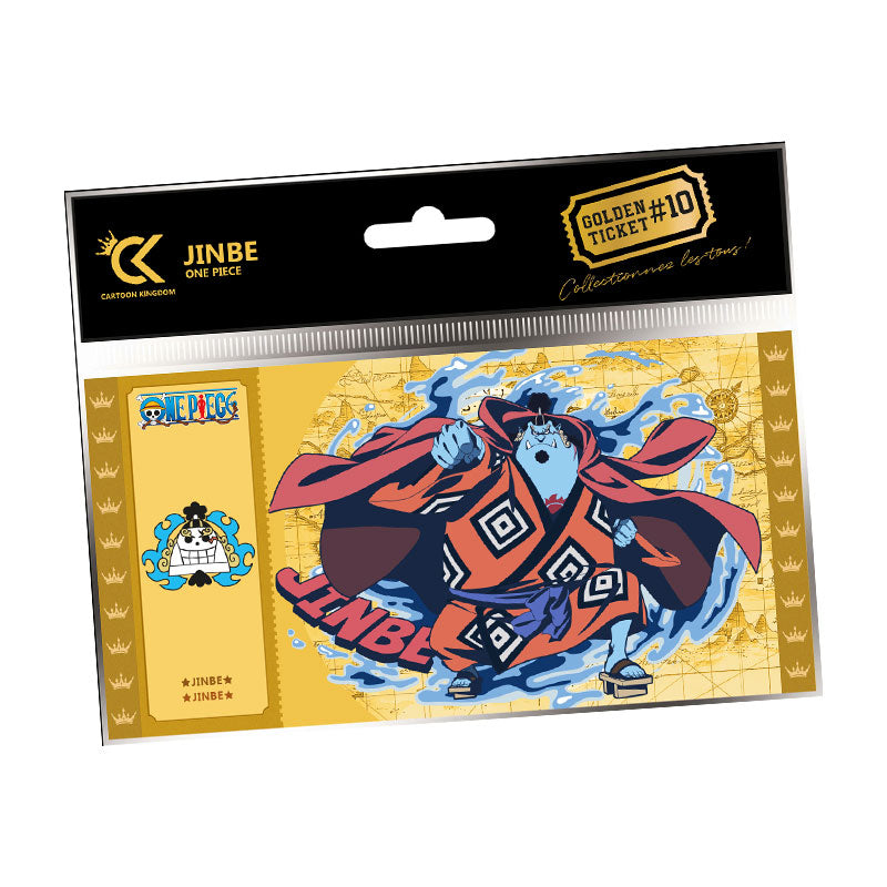 ABYstyle Cartoon Kingdom One Piece Jinbe Golden Ticket