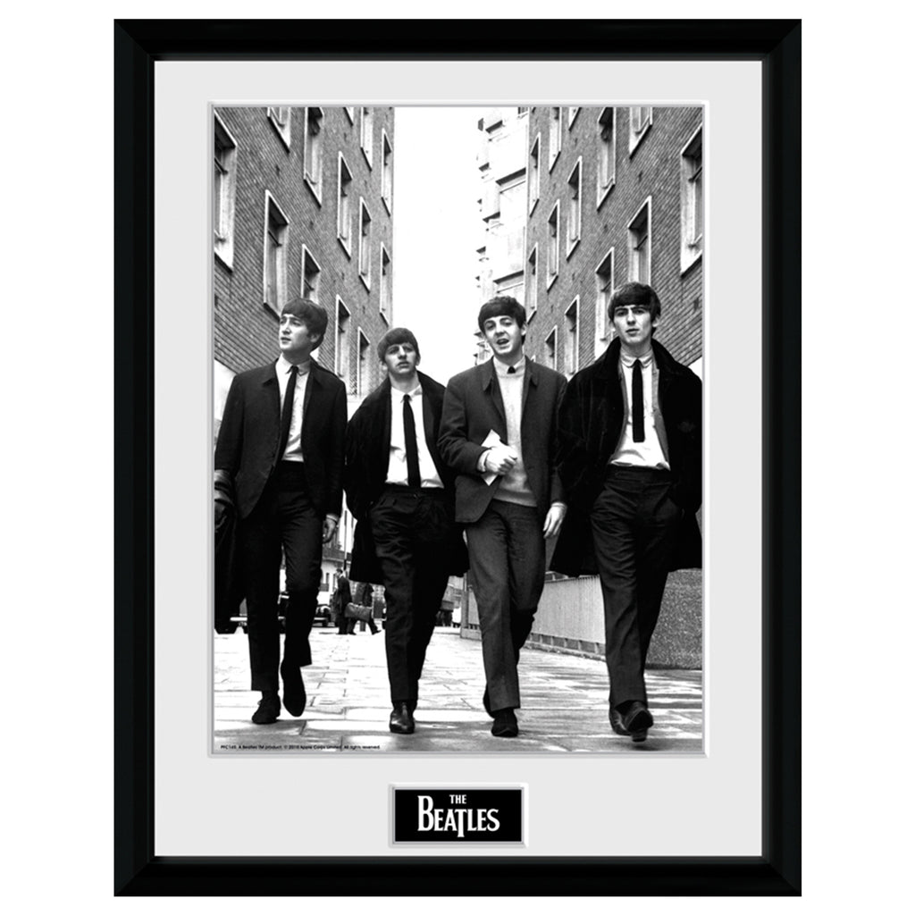 GB Eye The Beatles in London Portrait Framed Poster 12"x16"