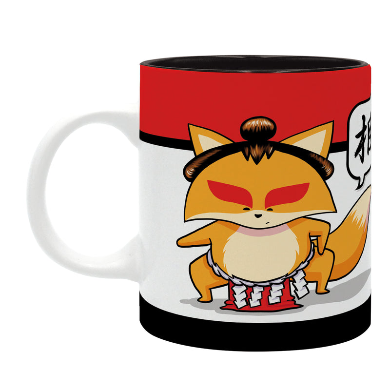 The Good Gift Japanese Fox Kitsune Asian Art Ceramic Coffee Tea Mug 11 Oz.