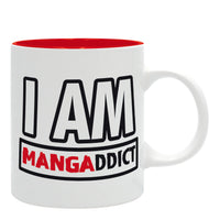 The Good Gift ABYstyle Manga Addict Ceramic Coffee Tea Mug 11 Oz.