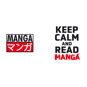 The Good Gift Keep Calm and Read Manga Ceramic Mug 11 Fl Oz