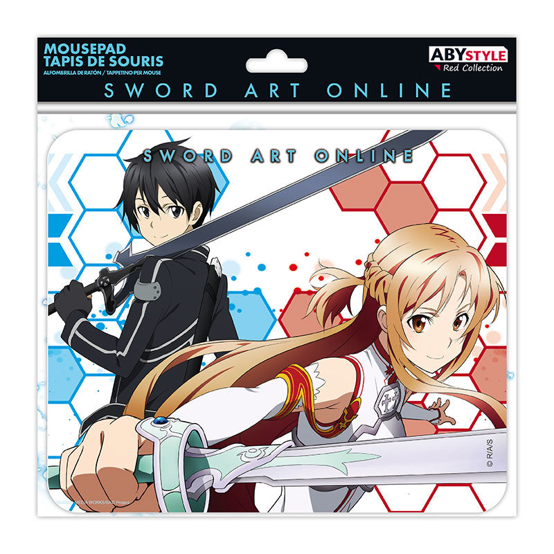 Sword Art Online Kirito & Asuna Mouse Pad