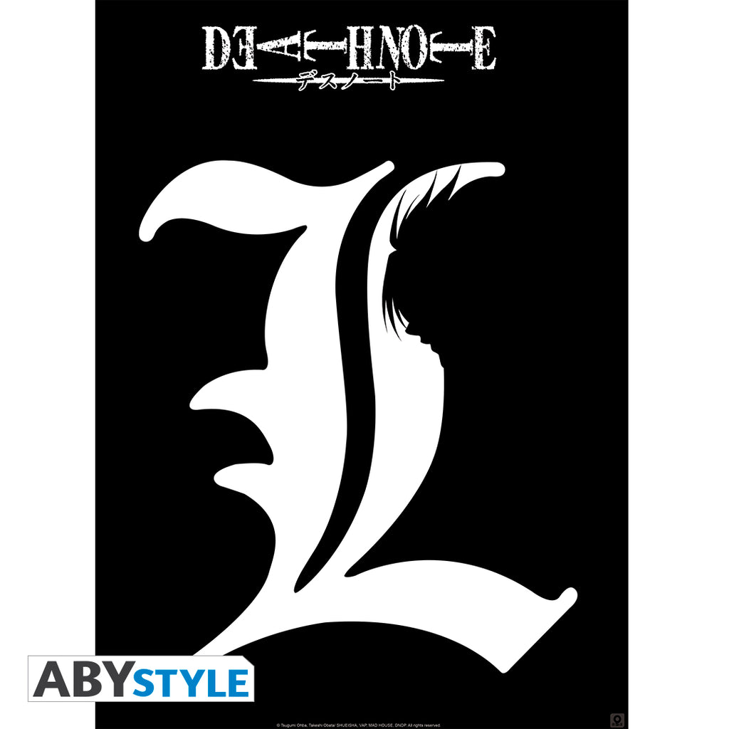 Death Note - "L" Silhouette Mini Poster