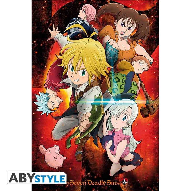 The Seven Deadly Sins - The Sins Poster