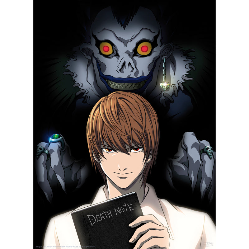 Death Note - Light & Ryuk Chibi Poster (15x20.5")