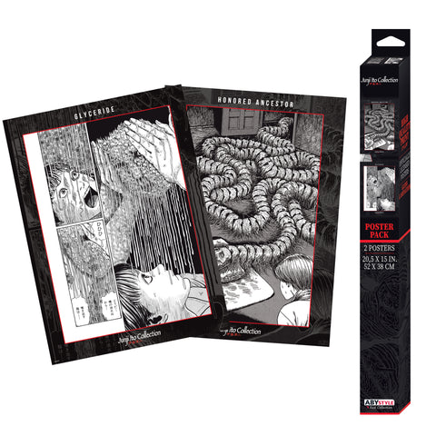 Junji Ito】Junji Ito's Surprise Collection Import Poster - Shop dopetw  Posters - Pinkoi
