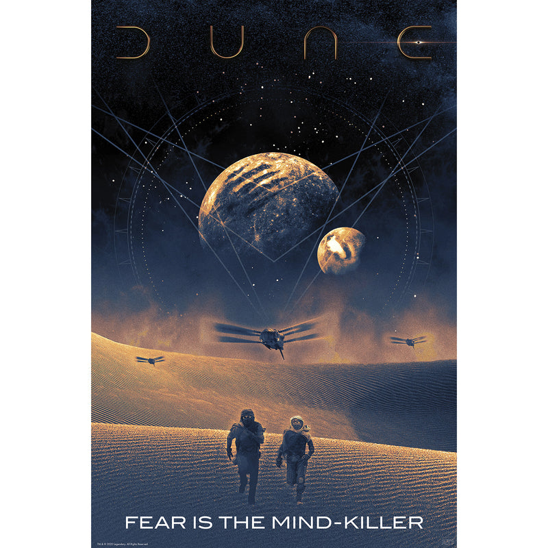 DUNE - Fear is the Mind Killer Poster, 36x24"