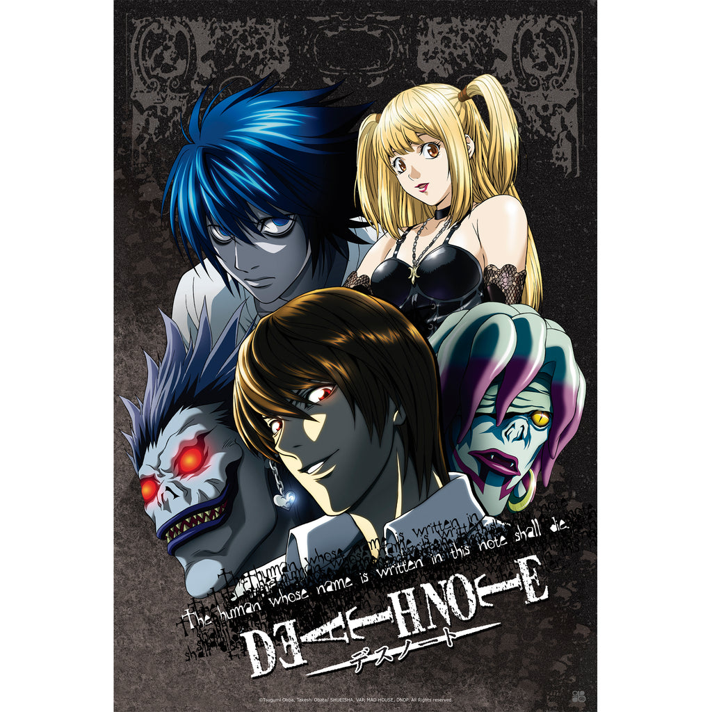 Deathnote Characters - Anime Poster (24 x 36) - Walmart.com