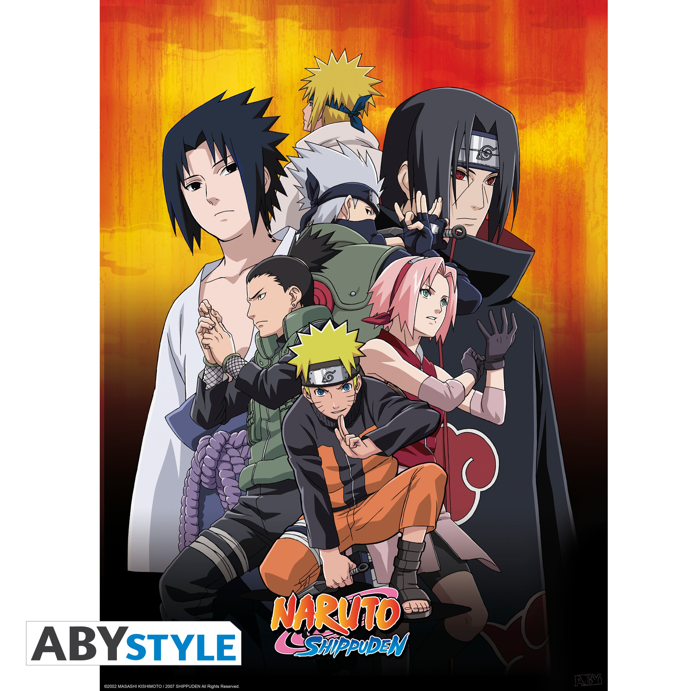 Naruto Shippuden - Itachi Wall Poster with Magnetic Frame, 22.375