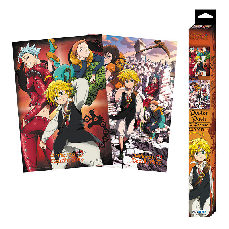 The Seven Deadly Sins - Boxed Poster Set