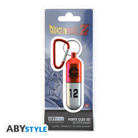 Dragon Ball Z - Red Capsule Corp. Keychain