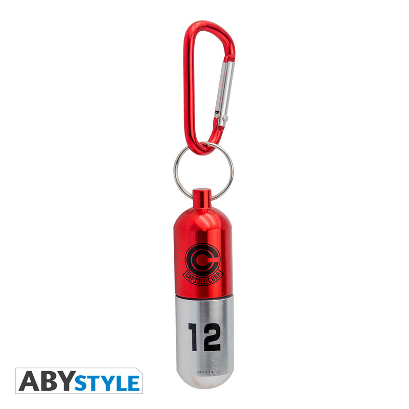 Dragon Ball Z - Red Capsule Corp. Keychain