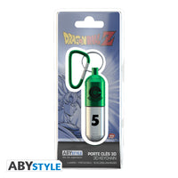 DRAGON BALL Z - Green Capsule Corp. Keychain