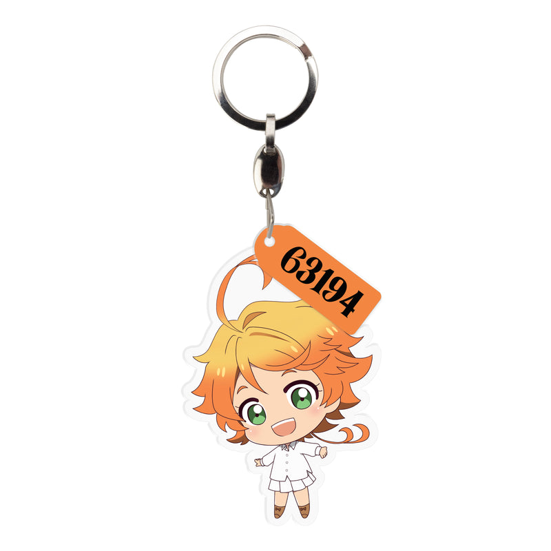 The Promised Neverland- Emma Keychain with Charm