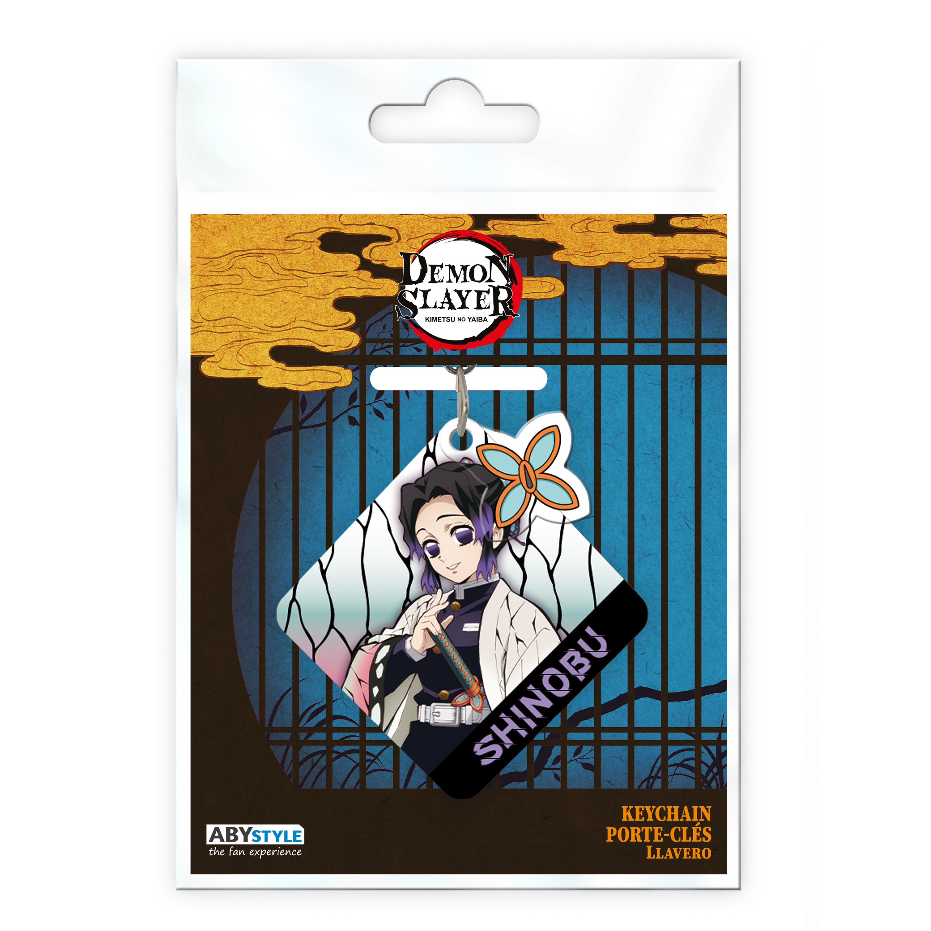 Demon Slayer Shinobu Kocho Keychain with Charm – ABYstyle USA