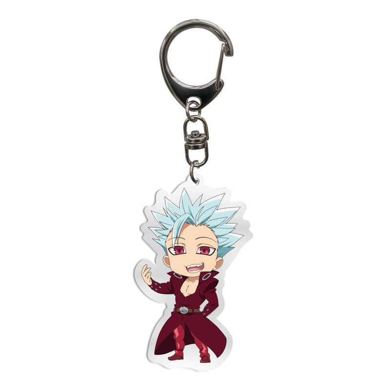 The Seven Deadly Sins Ban Acrylic Keychain