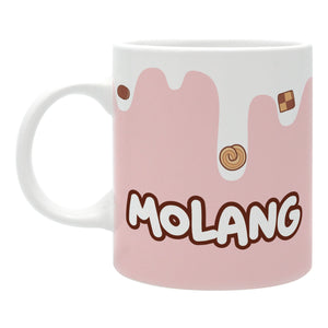ABYstyle Molang - Molang Milk & Cookies Mug, 11 oz.