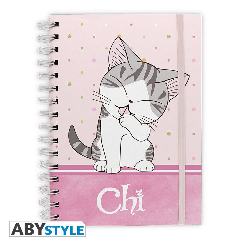 Chi's Sweet Home - Purrty in Pink Spiral Notebook – ABYstyle USA