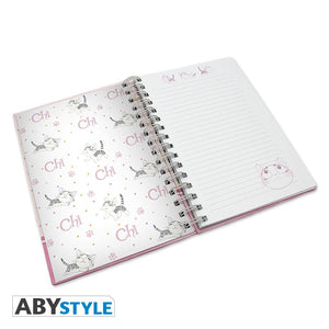 Chi's Sweet Home - Purrty in Pink Spiral Notebook