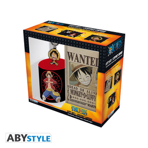 One Piece - Monkey D. Luffy 3-Pc Gift Set (Includes Mug, Notebook, and Keychain)