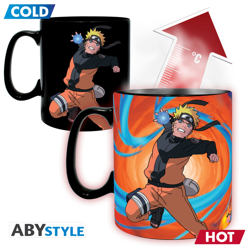 Naruto Shippuden - Naruto & Sasuke Magic Mug & Coaster Gift Set