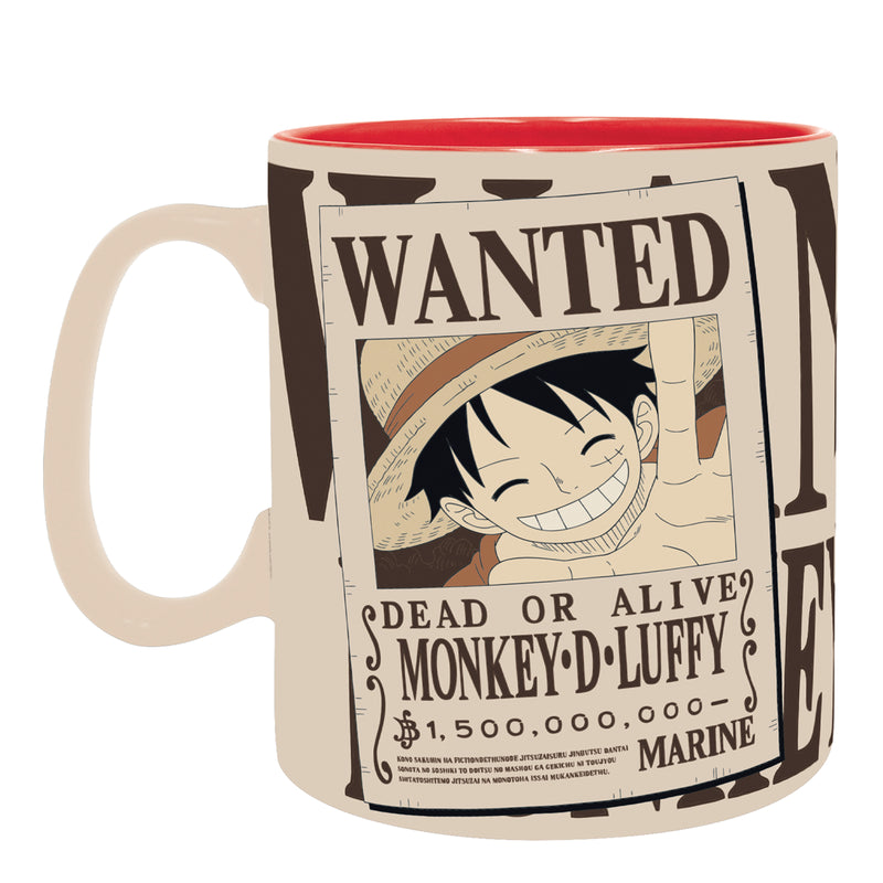 Anime Coffee Mug One Piece Monkey D Luffy Straw Hat EUC Abystyle