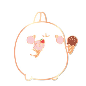 Molang Ice Cream Pin Pack