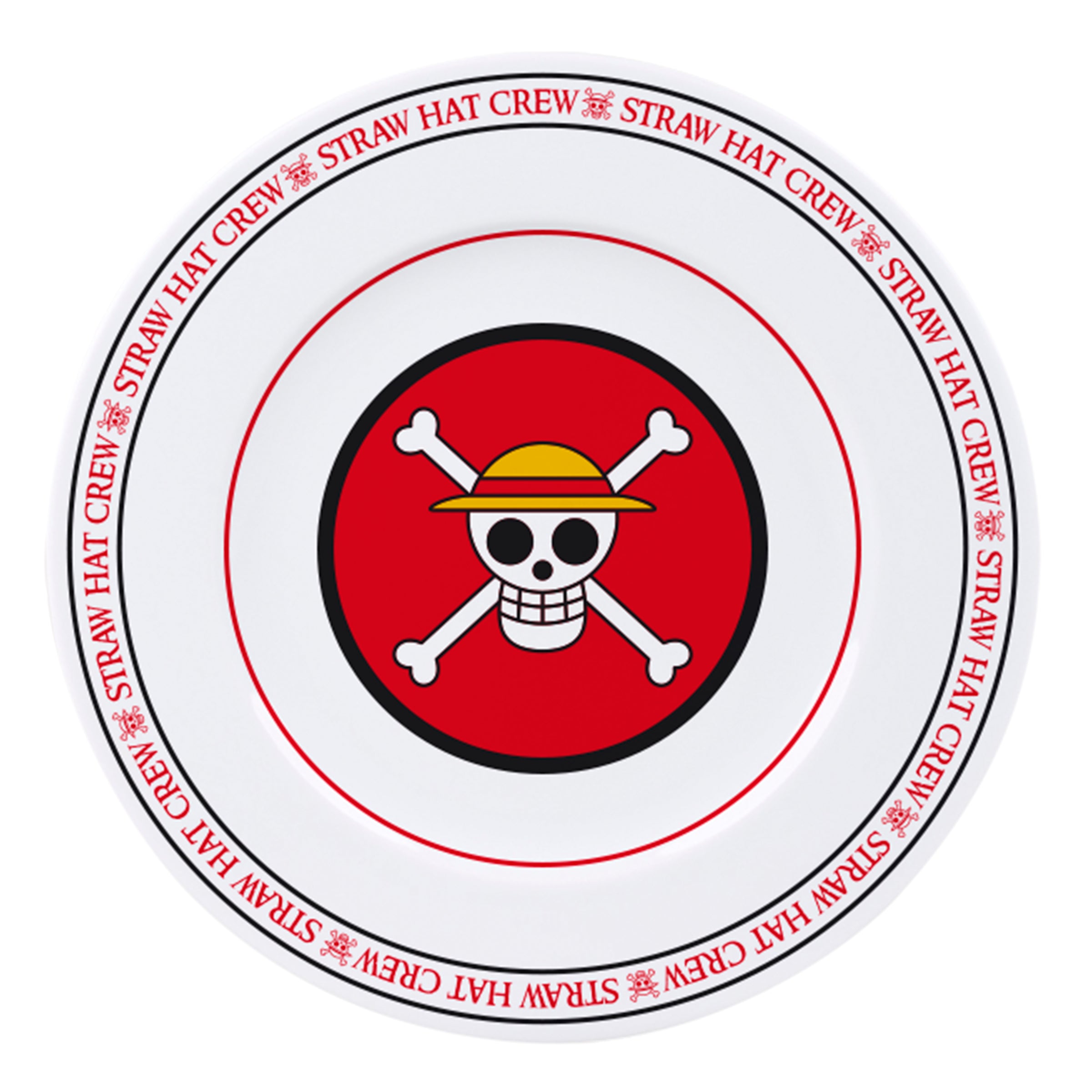 One Piece: Straw Hat Pirates Flag - Circle Red
